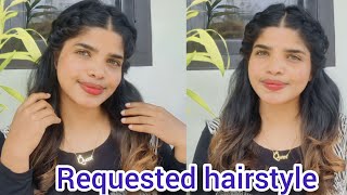 Requested Hairstyle Tutorial / Itaa Ningng Coodicc Hairstyle#Hairstyles #Malayalam#Viewandmo_Officia