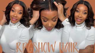 No Bleaching No Tweezing Needed |Perfect Every Day Bob Wig Ft. Rpgshow