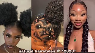 Cute & Trendy Natural Hairstyles | Styles By Baddies