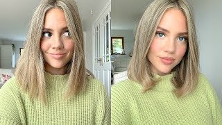 How I Style My Short Hair | Shoulder Length Hair | Elanna Pecherle 2019