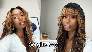 Gorgius Wig | Chocolate Brown Highlight Hair Review