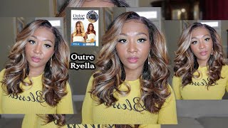 Affordable | Outre Ryella Wig | Outre Synthetic Hair Hd Lace Front Deluxe Wig - Ryella Ft. Divatress