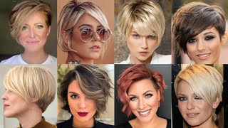 36 Hottest Short Hairstyles For Women 2022// Summer Short Haircuts // Bob Pixie Cool Colors Ideas
