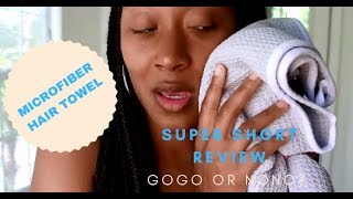 (183) Microfiber Hair Towel: Review