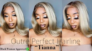 Black Barbie Vibes | Outre Perfect Hairline "Tianna" | Blonde Bob Wig | Ft Divatress