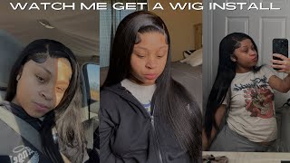 Watch Me Get A Wig Install| Ali Grace Hair