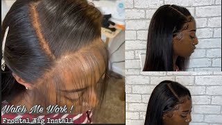 Frontal Wig Install Watch Me Slay|Aliexpress Uneenly Hair