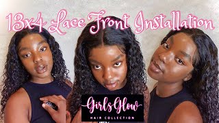 Water Wave Wig Install (13X4 Frontal) Hd Lace|Girlsglow Hair Collection