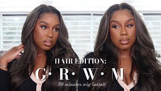 Gwrm: Hair Edition | 30 Minute Wig Install | Hermosa Hair