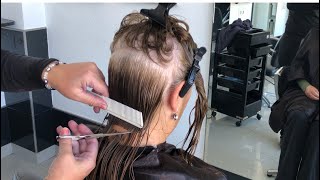 Bob Haircut Transformation By Vivyan Hermuz || Bob Haircut Tutorial || Haircut Tutorial || How To