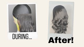How To: Quick Weave U-Part Wig Tutorial | Layered Cut