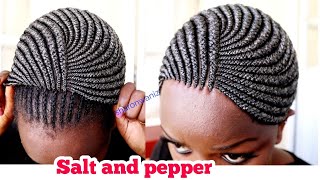 Ghanian Braids/Wig.Requested Video No Closure Braided Wig.Wig  !!