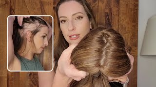 Hair Topper 101 | How Does A Clip-In Hair Topper Work?