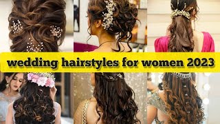Wedding Hairstyles For Women 2033 || Wedding Hairstyles For Bride 2023 #Hairstyle #Hairstylist