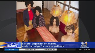 Sisters Creating Curly Hair Wigs For Cancer Patients Through "Coils To Locs" Organization