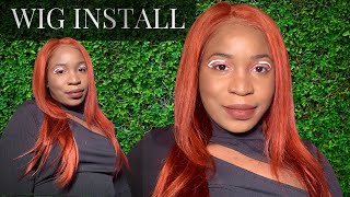 The Ultimate Melt Without Glue | Amazon Ginger Wig Install & Review