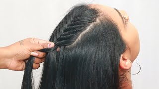 Messy Rolled Puff With High Ponytail Hairstyle | Incredible Volumetric Ponytail | Long Hairstyles