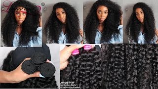 Diy Wig Construction  / Longqi Hair /Cambodian Curly 22 24 24 With 20 Frontal