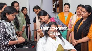 Hair Extensions And Hair Extension Class