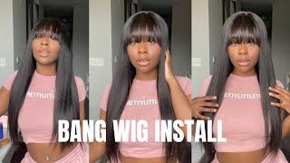 Easy 5-Minute Wig Install | True Scalp Bang Wig | Ft. Gorgius Hair