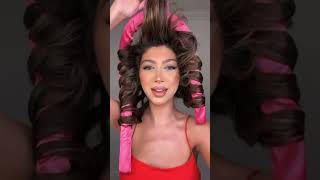 Find Out If #Heatless #Hairstyle Work On Curly Frizzy Hair - No Damage Guaranteed Viral On Tiktok