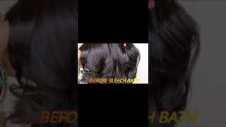 I Dyed My Yummy Raw Lao Lace Front Wig Bleach Bath Method Before And After Link Below
