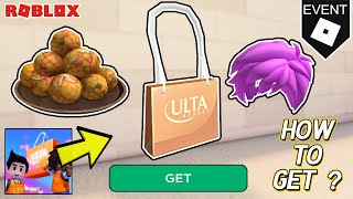 How To Get The Ulta Beauty Gift Bag & Pink Pixie Hairstyle & Diwali Food Hat In Roblox Ultaverse