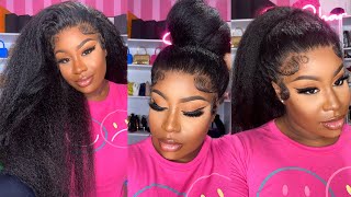 Super Natural Kinky Straight Wig | Unice Hair