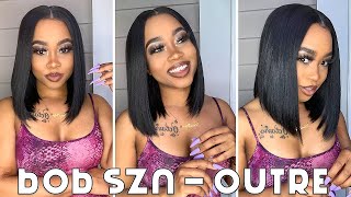 It'S Bob Szn!! Affordable Outre Melted Hairline Hd Lace Front Wig Isabella Review Ft Samsbeauty