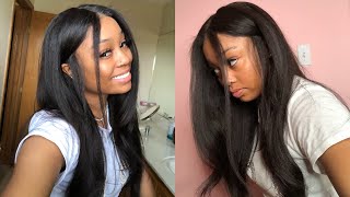 7 Month Update! | How I Style My Kinky Straight Wig | Ft. Arabella Hair