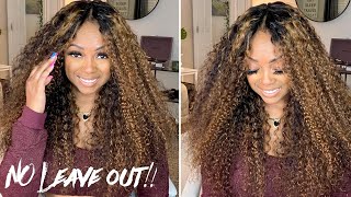 How To Install A  V Part Wig With No Leave Out! Quick, Easy & Beginner Friendly| Beauty Forever Hair