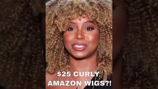 $25 Amazon Curly Wig Find! #Amazonfinds #Amazonmusthaves #Wiginstall #Curlywig #Amazonwig #Curlyhair