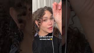 Dental Floss Hair Hack- On Curly Hair?