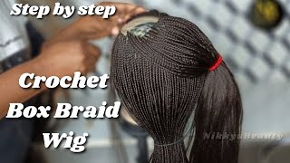 How To: Diy Box Braids Wig / Easy Boxbraids Crochet Method / Beginner Friendly