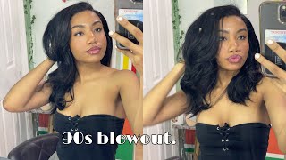 How To: Blowout Look On A Frontal Ft. Westkiss Hair!