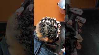 Part A Demonstrating Curly Perm/Kinky Curly Or Short Virgin Hair