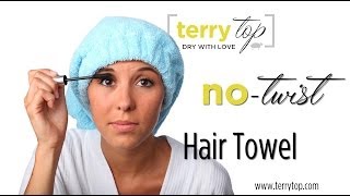 Terry Top No-Twist Hair Towel
