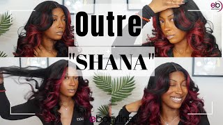 The Perfect Valentines Day Hair! Outre Synthetic Hair Hd Lace Front Wig "Shana" |Ebonyline