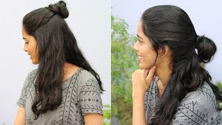 30 Second Hairstyle||Running Late Hairstyles For Work,College