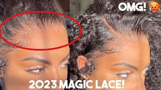 Impossible!! This #2023 Lace Disappeared Into My Skin! **New Clear Lace #Wig !! Xrsbeautyhair