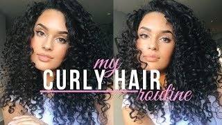 Curly Hair Routine | Denman Brush