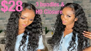 How To: $28 Weave! Vice Hair Bundles And Hd Closure