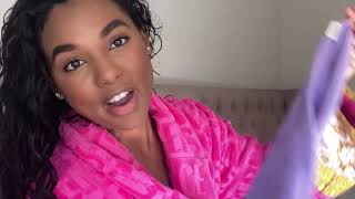 How To Plop Curly Hair | Microfiber Hair Towel Plopping |Wavy Hair| Eniya G