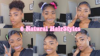 6 Simple Cute Hairstyle For Short Natural Hair