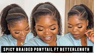 Easy Spicy Ponytail Hairstyle Ft Betterlength