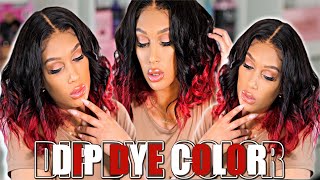  Wow! This Red Hair Is Fire!! New 360 Super Pre-Plucked Lace Front Wig - Ronniehair