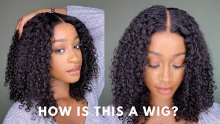 The Most Natural Looking Afro Kinky Curly Glueless Wig! 5X5 Hd Lace Amazon Wig | Yasgrl