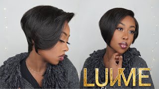 5X5 Pixie Wig Pre-Plucked With Bleached Knots | Beginner Friendly Glueless Install Ft Luvme Hair