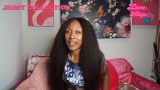 Janet Collection Virgin Remy Human Hair Wig Review/Unboxing