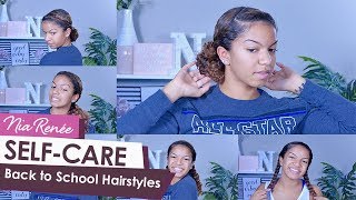 6 Easy & Heatless Back To School Hairstyles For Curly Natural Hair | Nia Renee